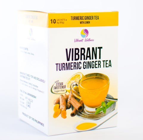 Vibrant Turmeric Ginger Tea
